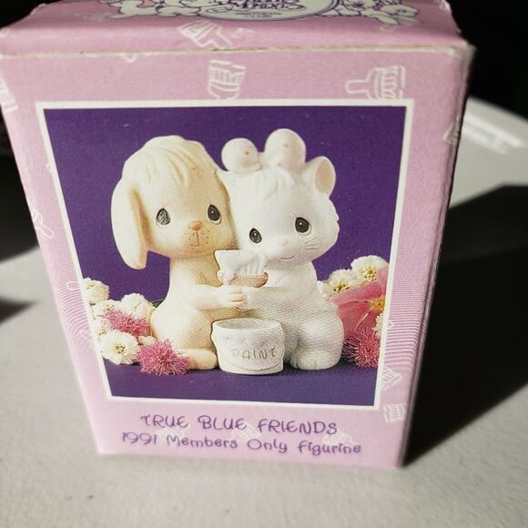Precious Moments "True Blue Friends" 1991 - Picture 5 of 5
